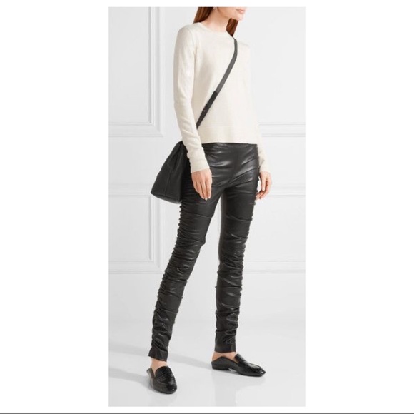🤍 eucthe rowbuttery leather leggings